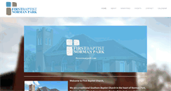 Desktop Screenshot of fbcnormanpark.com